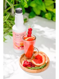 Основа для коктейлей и напитков Малина-Грейпфрут 1 кг