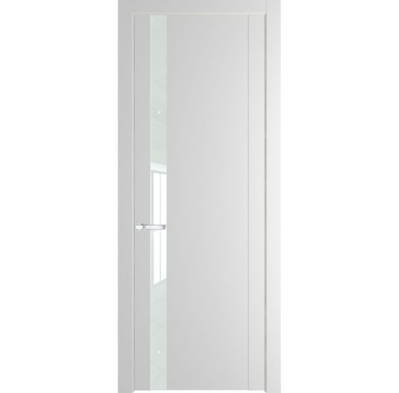 Межкомнатная дверь эмаль Profil Doors 1.2P крем вайт стекло белый лак