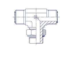 Штуцер FRTA D08 ORFS 11/16 BSP 1/4