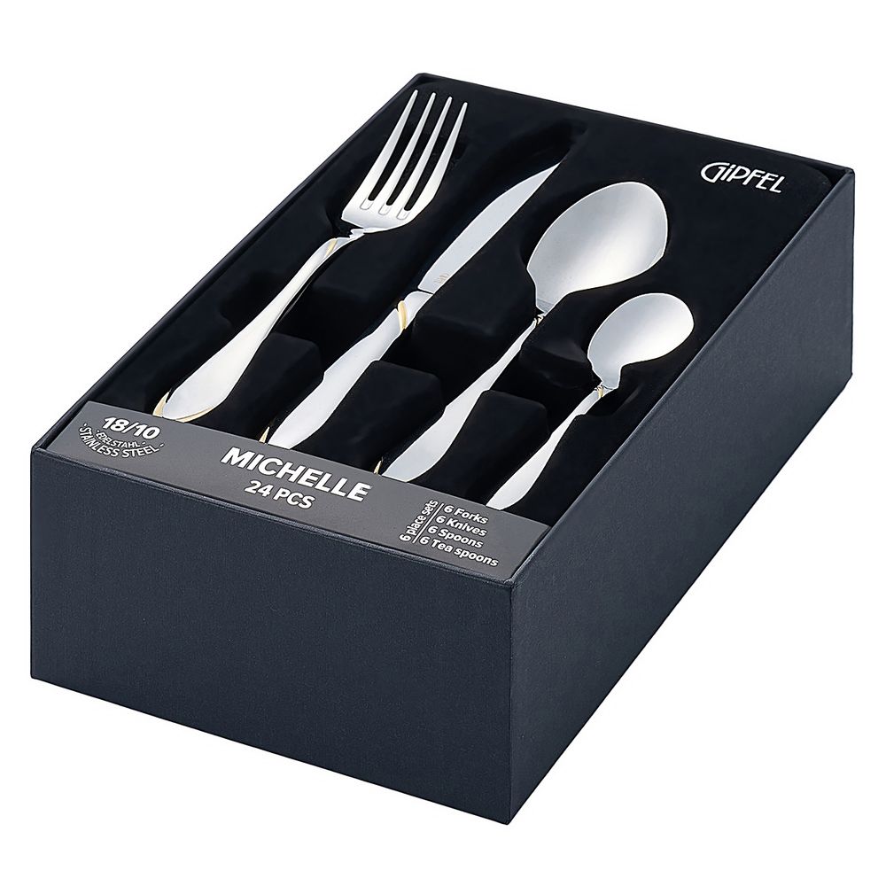 Набор столовых приборов Gipfel Michelle 51237 24 предмета