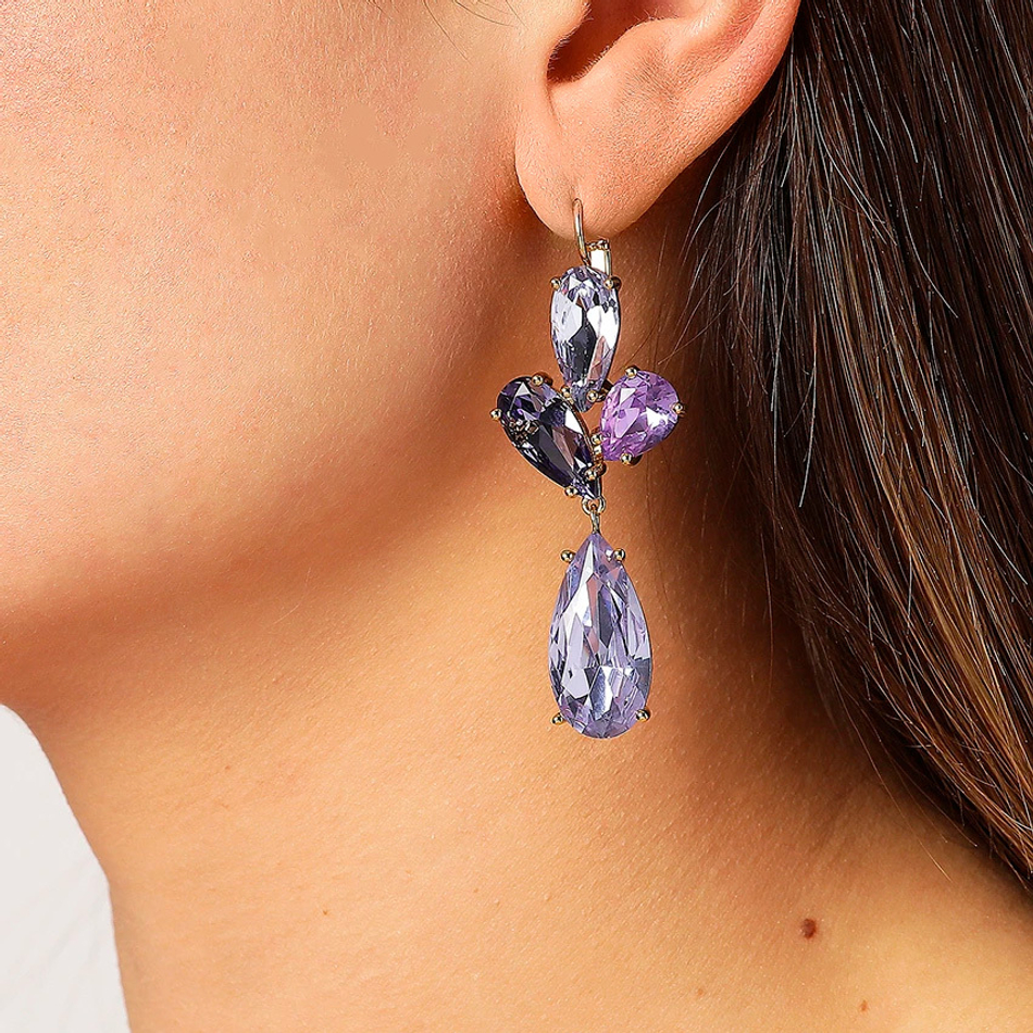 Серьги Dyrberg Kern AMY SG LAVENDER 361015 V/G