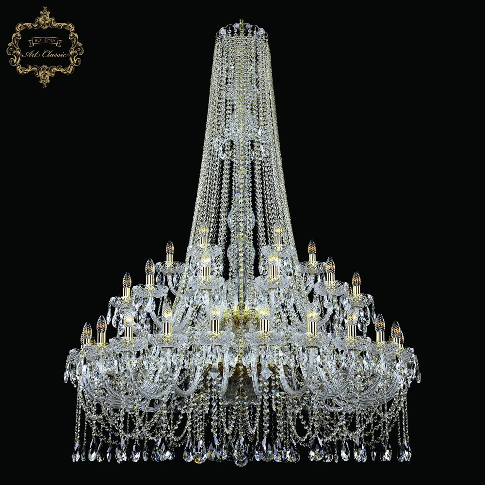 Подвесная люстра Art Classic 11.12.24+12+6.460.2d.h-178.Gd.Sp