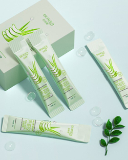 Ночная маска для лица с алоэ