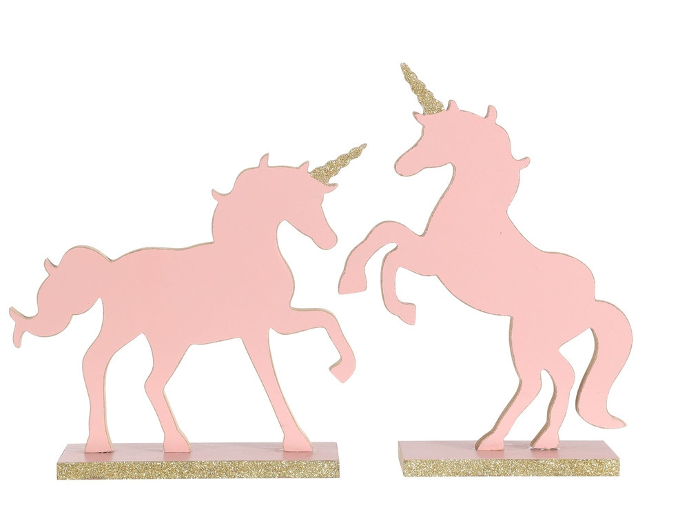 Единорог розовый 6х5,5х8,5см House of Seasons розовый в ассортименте 2 вида