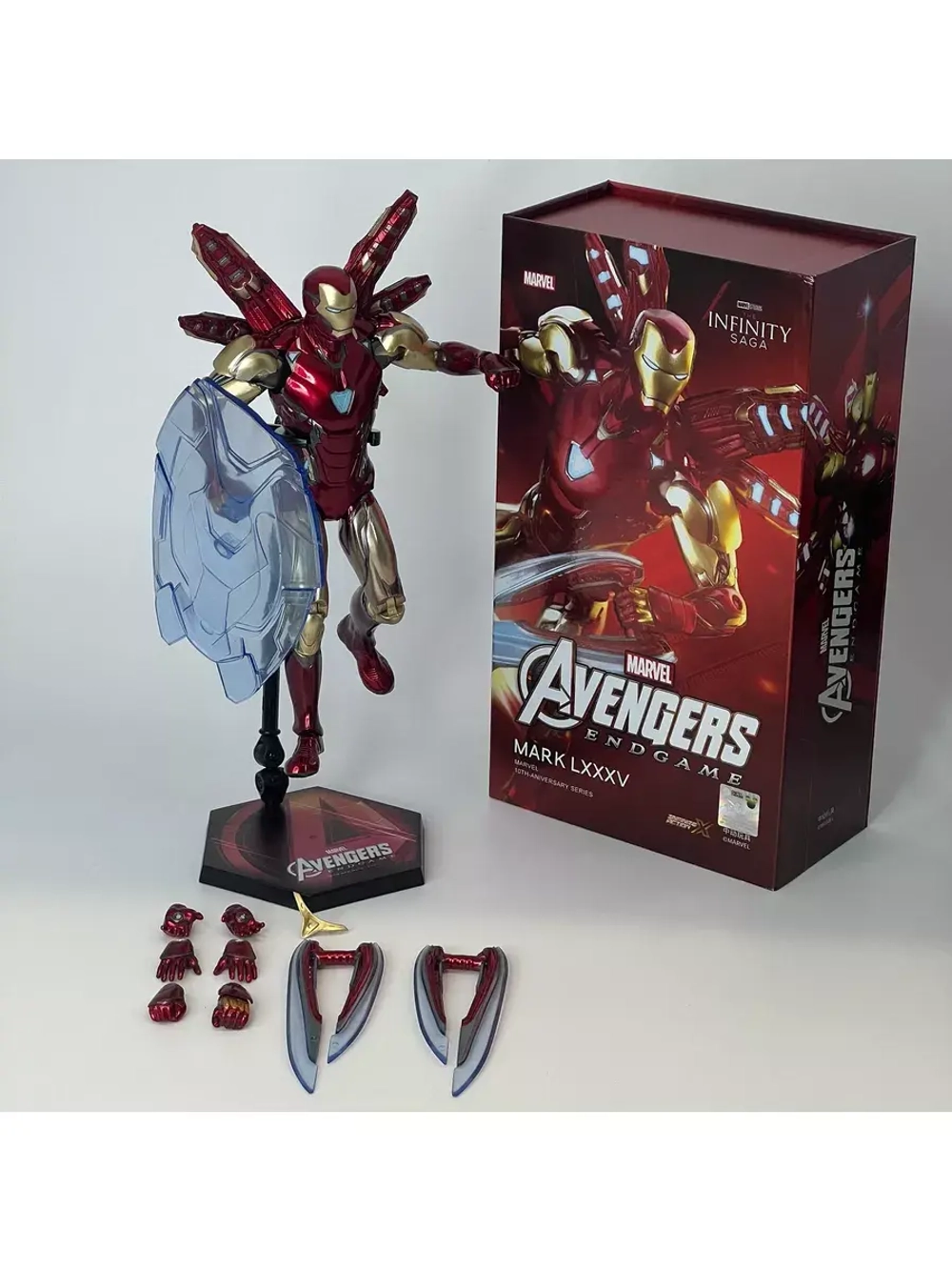 Фигурка Железный человек Marvel ZD Toys 1906-85 Mark 85