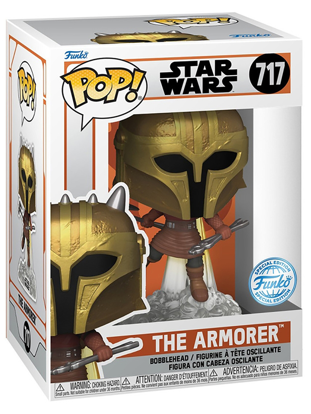 Фигурка Funko POP! Bobble Star Wars Mandalorian S10 The Armorer w/Jetpack (Exc) (717) 82112