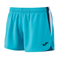 Женские теннисные шорты Joma Terra - turquoise/dark navy