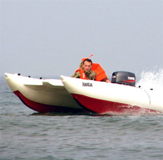 Надувной катамаран Badger FS 380 White