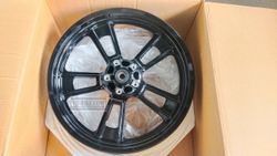 41073-0653-QT. FRONT WHEEL. BLACK. KAWASAKI