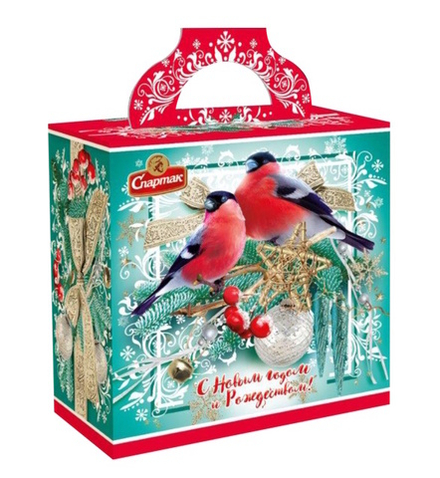 Новогодний подарок "Беловежский сувенир" 500г. Спартак