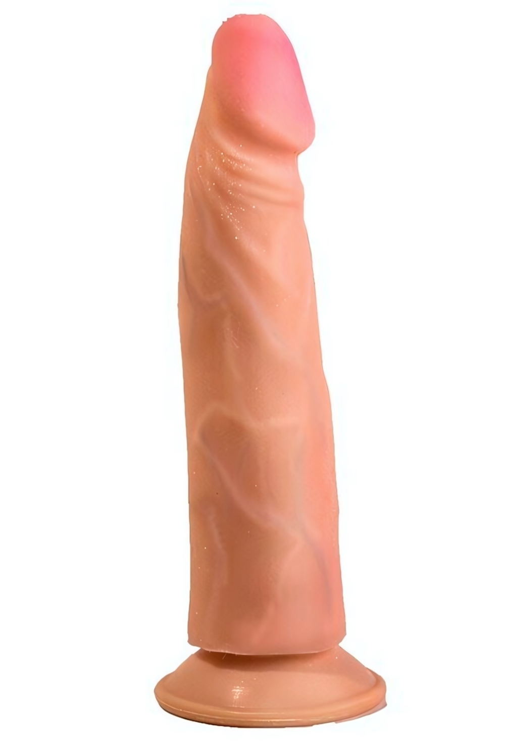 Фаллоимитатор киберскин на присоске ( 19 см ) (Цвет: телесный)