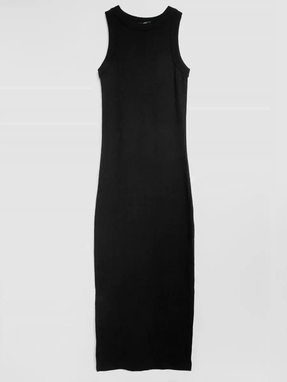 Платье лапша длинное без рукавов