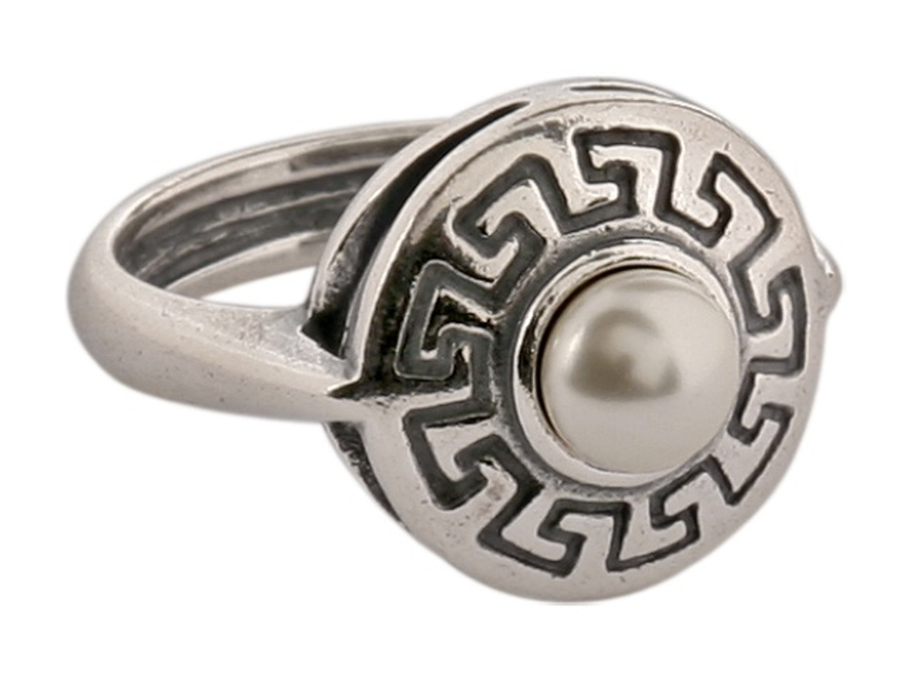 "Деянира" кольцо в серебряном покрытии из коллекции "Иллиада" от Jenavi