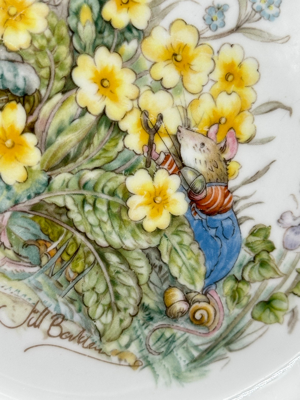 Тарелка Ежевичная Поляна - Весна Brambly Hedge, Royal Doulton