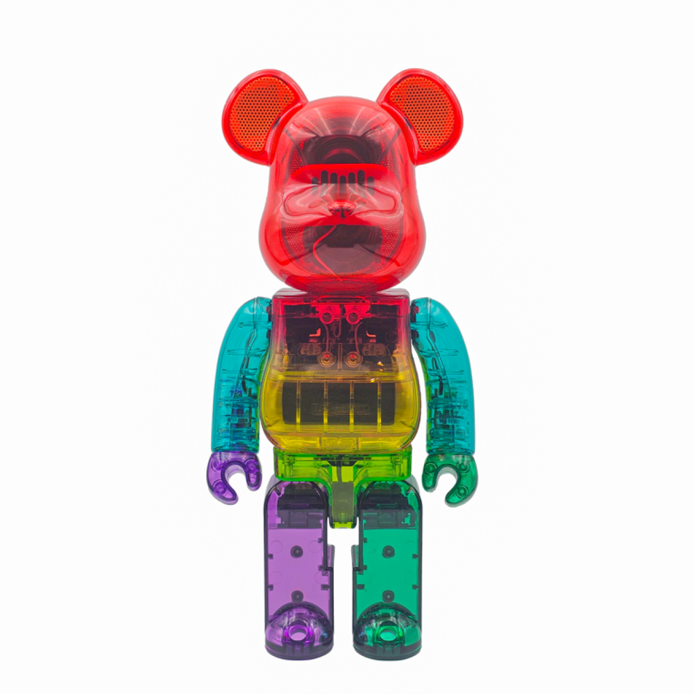 Дизайнерские игрушки BE@RBRICK 400% AUDIO RAINBOW Portable Bluetooth® Speaker, BE@RBRICK-2409-SW0014