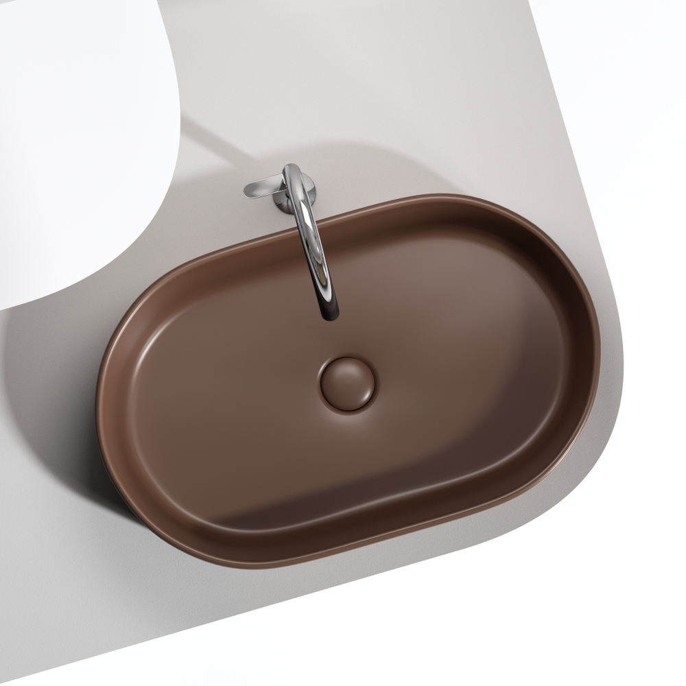 Раковина Ceramica Nova Element 60 см CN6048MDB темно-коричневая