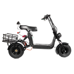 ЭЛЕКТРОСКУТЕР CITYCOCO GT X5 TRIKE 1500W 15AH 48V Карбон