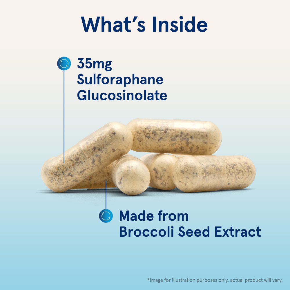 Jarrow Formulas, BroccoMax для веганов, 120 вегетарианских капсул (17,5 мг в 1 капсуле)