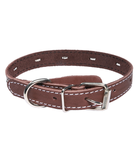 Ошейник с украшением кожаный, 20*450мм, Gamma