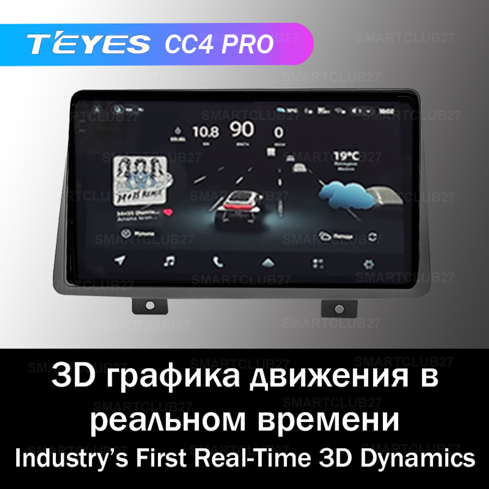 Teyes CC4 Pro 10,2" для Renault Arkana, Duster 2019+