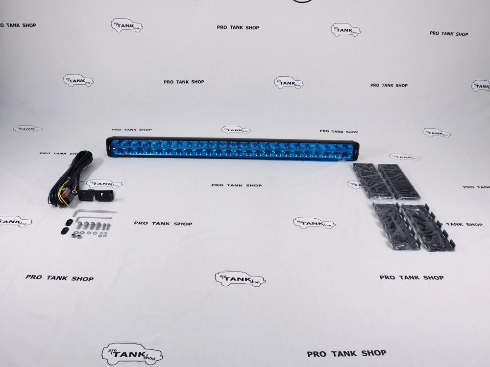 Балка AURORA ALO-P-D10-40-R14Y-AW 40″ 720W + ДХО белый/янтарный