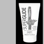 Смазка съедобная на водной основе Superglide со вкусом малины 75мл 44118-07