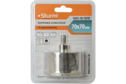 Коронка алмазная (70х70 мм; хв-к с проточкой) Sturm 1055-10-7070