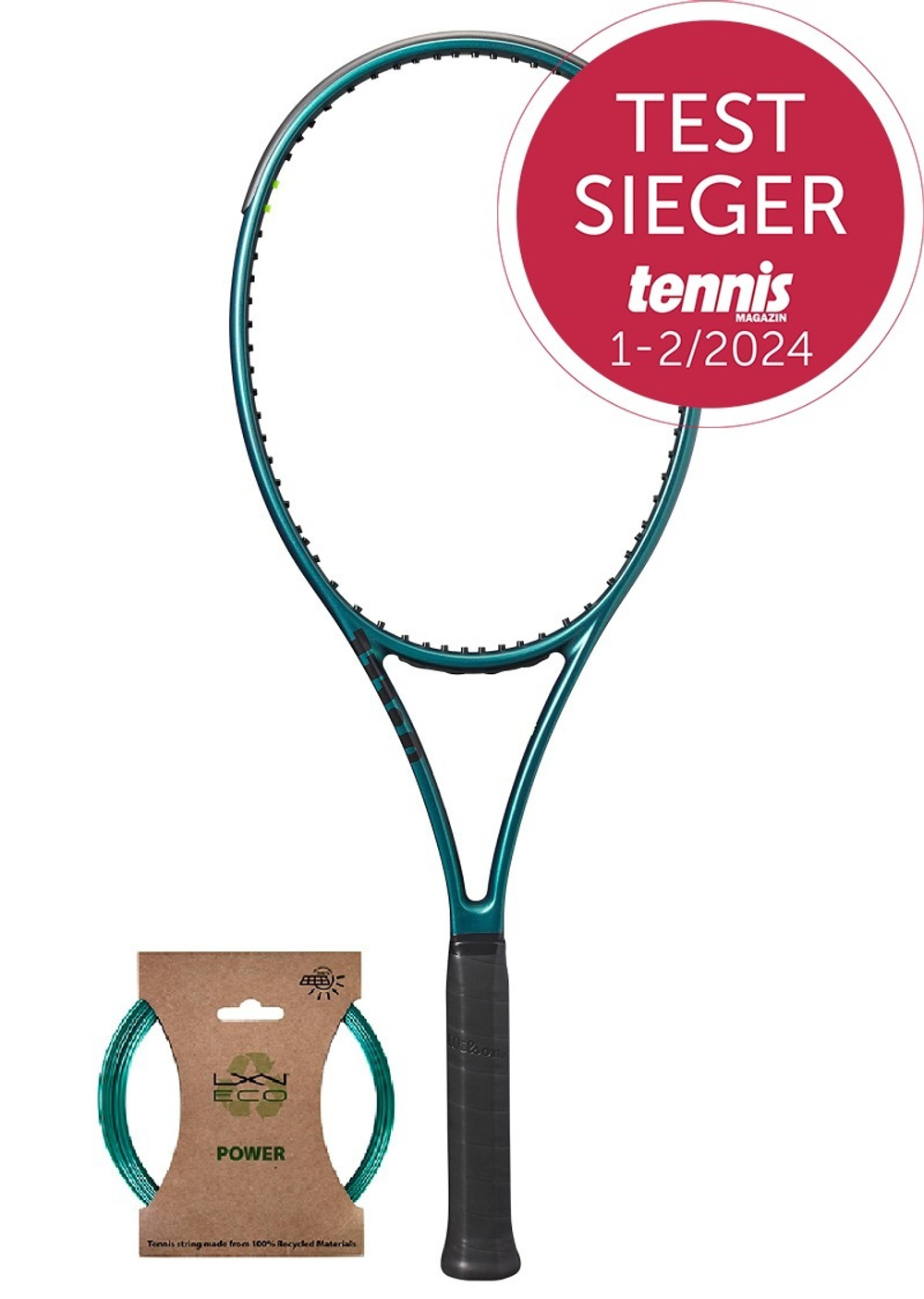 Теннисная ракетка Wilson Blade 98 (16x19) V9.0 + Струны + Натяжка