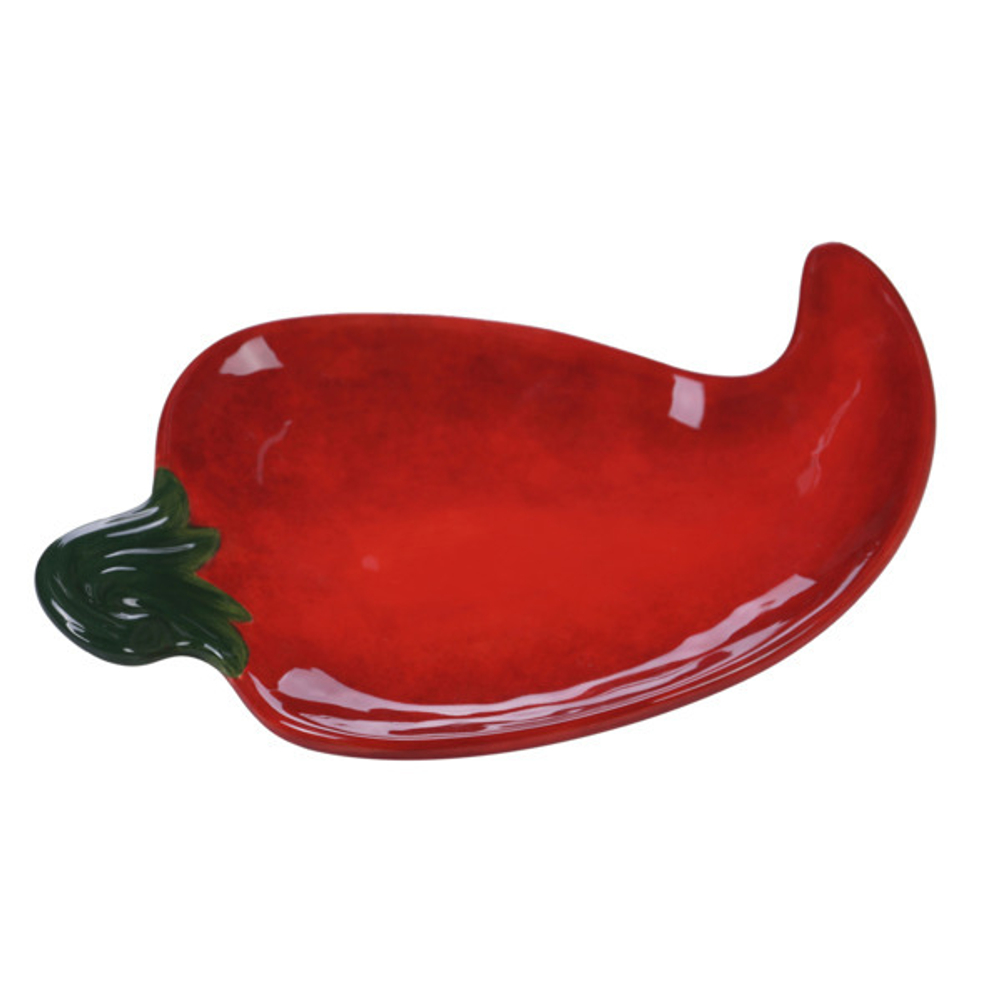 Блюдо сервировочное 3D Certified Int. La Vida 23х16см перчик