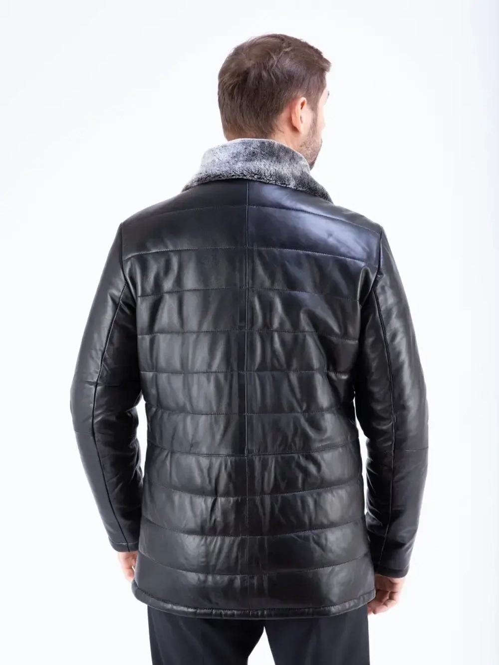 Куртка мужская  из натуральной кожи