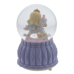 GAEM Фигурка декор "Девочка на лошадке" в стекл шаре (муз, подсвет, 2xAAA н/п), D8 см, L9 W9 H13 см