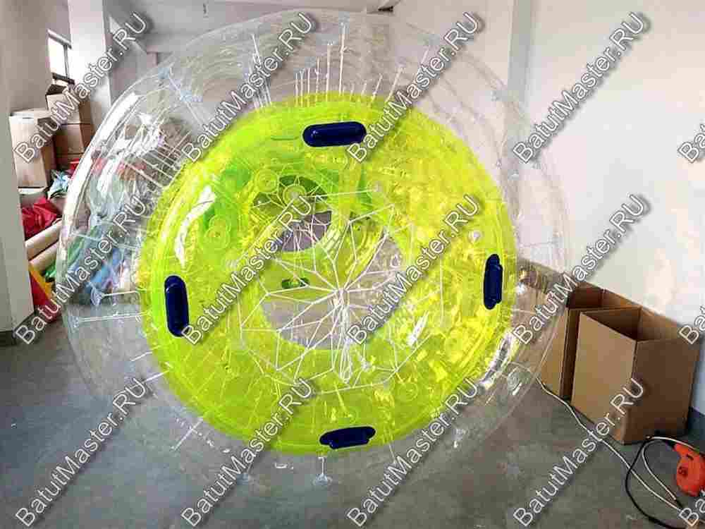 Аттракцион Водный роллер (Гидророллер) "Невидимка" ПВХ, 2*1.8*1.8 м