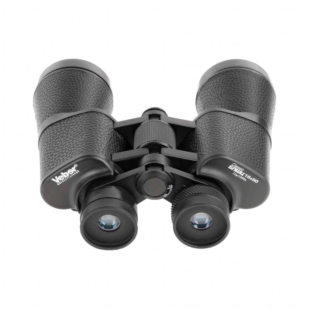 Бинокль Veber Classic БПШЦ 15x50 VL - центральная фокусировка