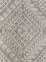 Оренбургский пуховый платок-паутинка А120-03 серый