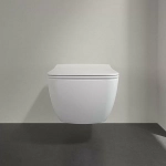 Унитаз подвесной Villeroy&Boch Venticello 4611RL01 альпийский белый, безободковый, с крышкой микролифт