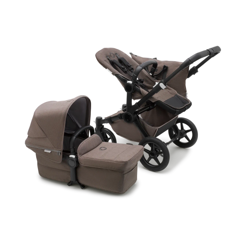 Bugaboo Коляска 2 в 1 Donkey 5 Mineral Mono Black/Taupe