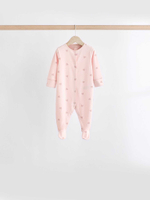 Комбинезон / Cлип для малышей Next K79-495, 7 шт., Молочный, Розовый, Бежевый