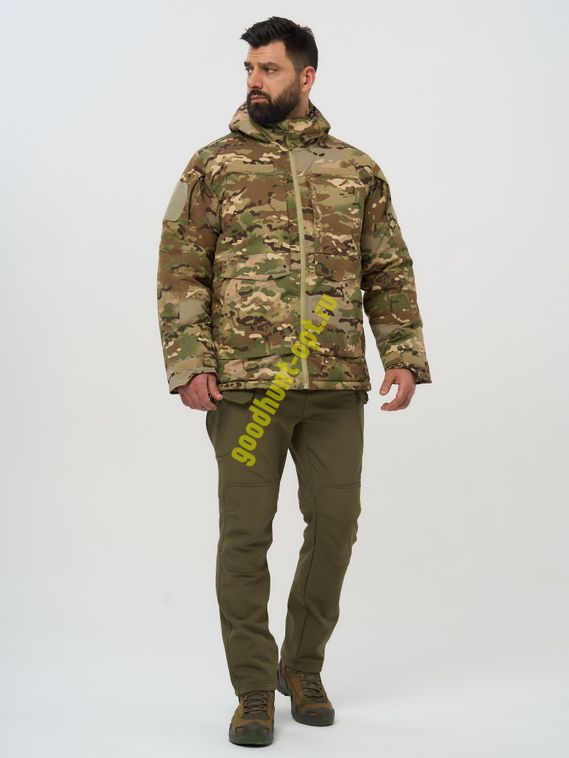 Тактическая зимняя куртка (Бушлат) с фольгой Мультикам
