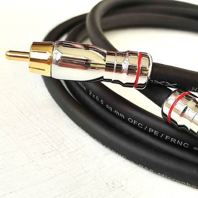 DAXX W66 Сабвуферный кабель с медными жилами 2x0.5mm2 D=6mm