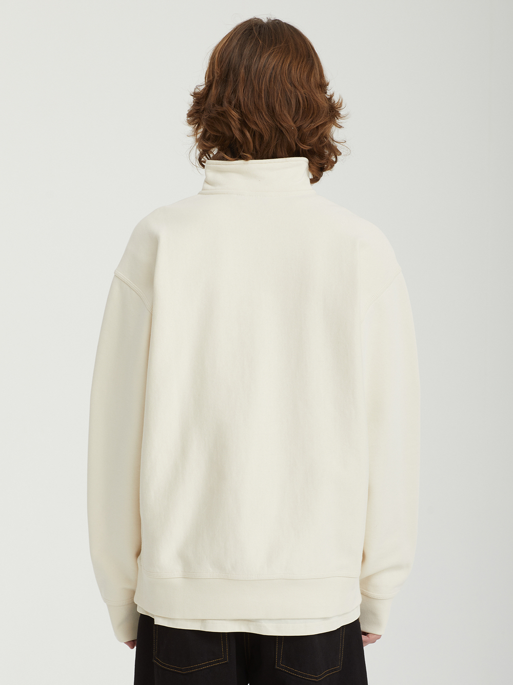 Мужская Толстовка Half Zip American Script