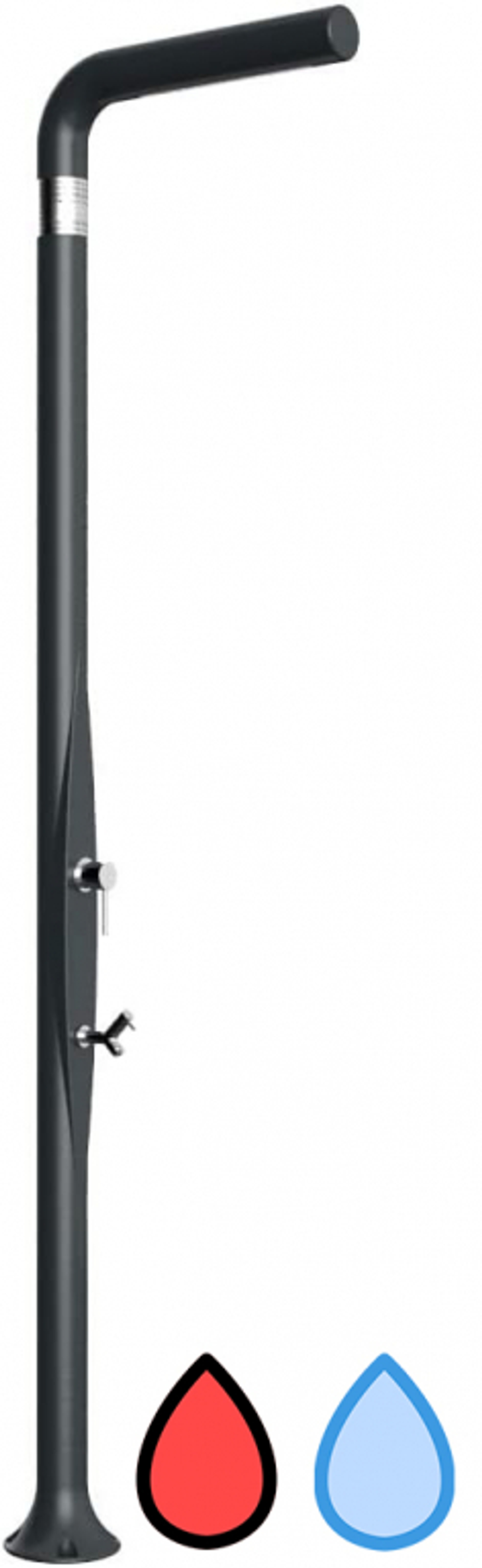 Душ уличный Arkema Funny Yang T 225, антрацит