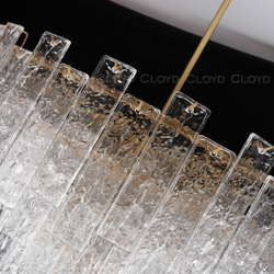 Люстра Cloyd PARSIFAL-A C9 / Ø60 см - шток - латунь (арт.11076)