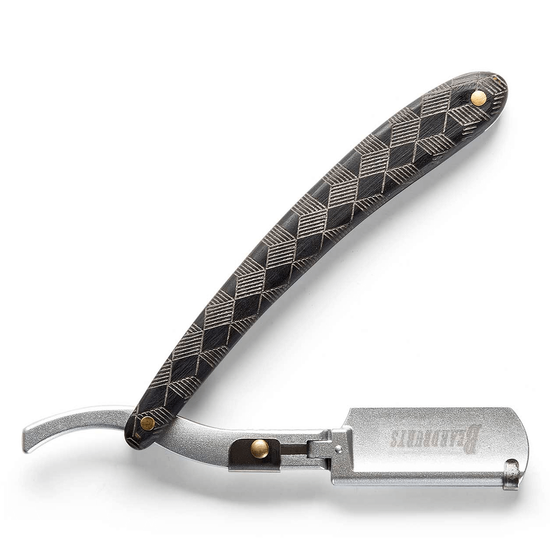 Бритва-шаветт двойная Beardburys Navaja Master Duoble, чёрная