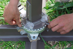 Зонт Сицилия 3х3м, слоновая кость