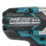 Makita DTW1001RTJ аккумуляторный ударный гайковерт (2 x 5 Ач, ЗУ)