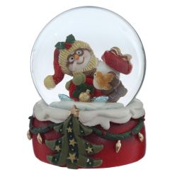 GAEM Фигурка декоративная "Снеговик" в стекл шаре, D 6.5 см, L6,5 W7 H8 см, 2в.