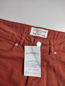Брюки Terranova терракотовые 42 размер
