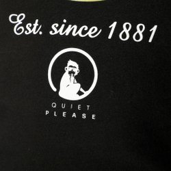 Мужское теннисное поло Quiet Please New York T-Shirt Men - Black, Multicoloured