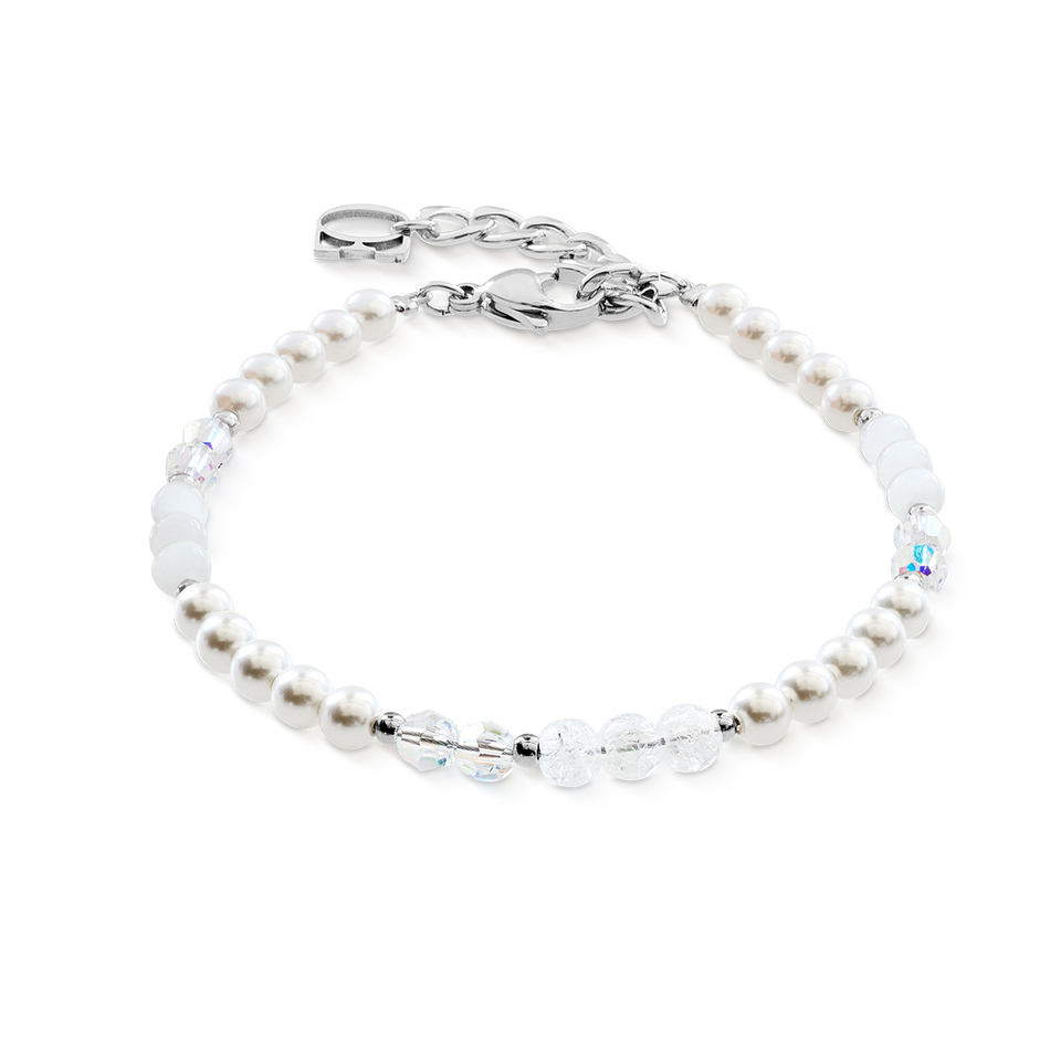 Браслет Coeur de Lion White-Silver 4245/30-1417