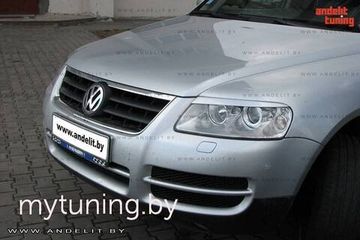 Реснички на фары для Volkswagen Touareg